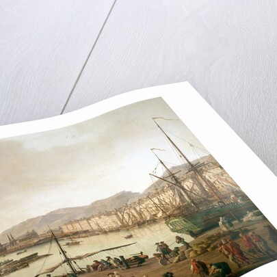 View of the Sea-Port of Toulon by Joseph Vernet