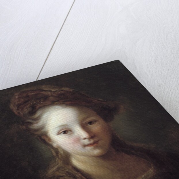 Portrait of a young girl by Alexis Grimou
