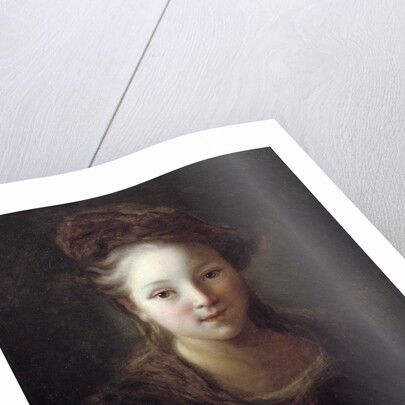 Portrait of a young girl by Alexis Grimou
