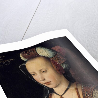 Portrait of the Duchess Mary of Burgundy by Anonymous