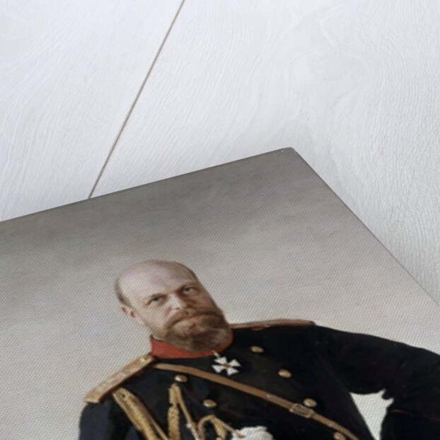 Portrait of Alexander III by Valentin Serov