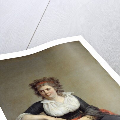 Portrait of the Marquise d'Orvilliers by Jacques Louis David