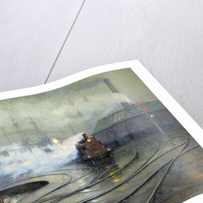 Cardiff Docks by Lionel Walden