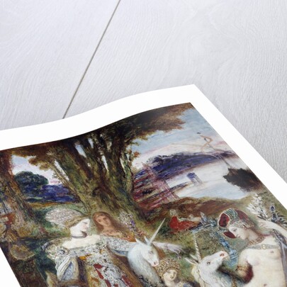 The Unicorns by Gustave Moreau