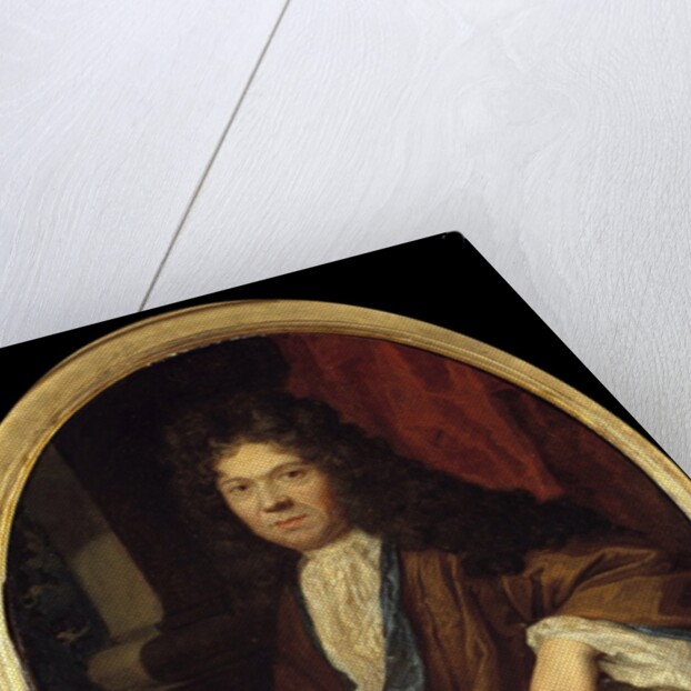 Portrait of Jean de la Bruyere - by Gaspar Netscher