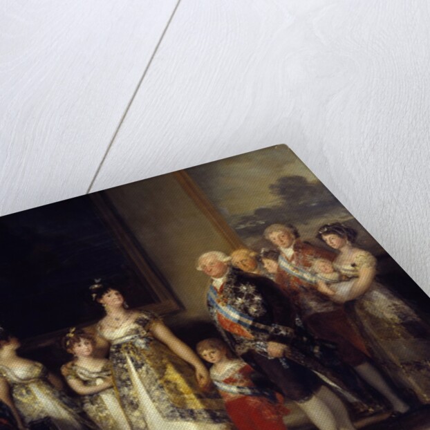 Charles IV of Spain (1748-1819) and his family - by Francisco de