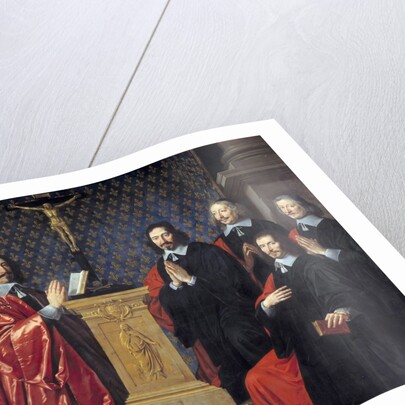 The Provost of the Merchants and Aldermen of Paris by Philippe de Champaigne