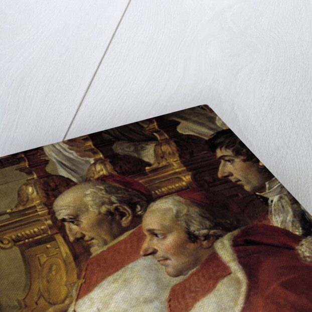 Detail of The Consecration of the Emperor Napoleon I by Jacques Louis David