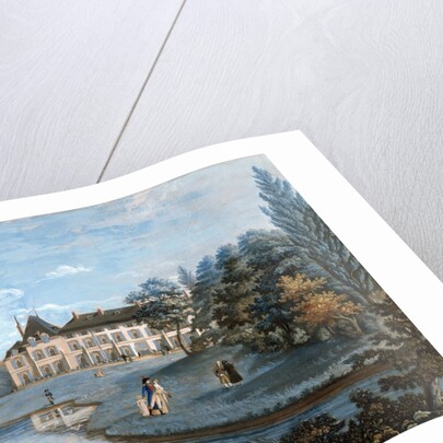View of Malmaison Castle by Henri Courvoisier-Voisin