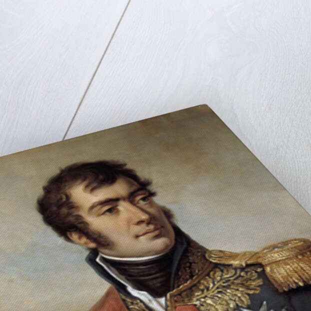 Portrait of Auguste Frederic Louis Viesse de Marmont by Paulin Jean Baptiste Guerin