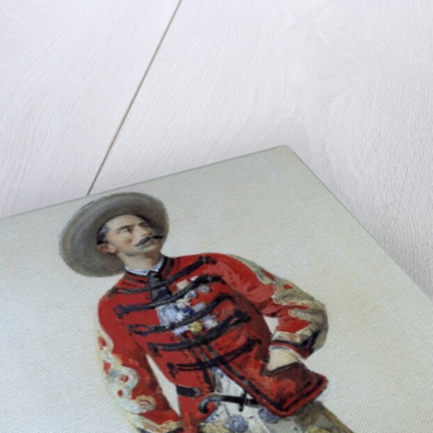 Portrait of General Gallifet dressed in contre guerillero by Isidore Alexandre Augustin Pils