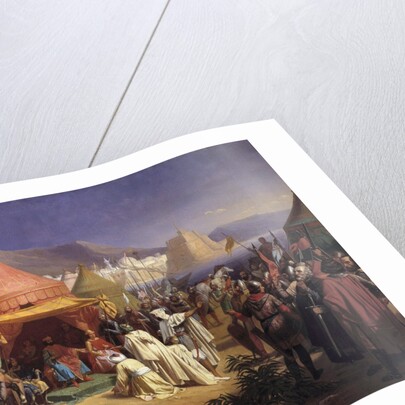 The Taking of Tripoli, April 1102 by Charles Alexandre Debacq