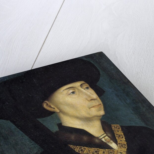 Portrait of Philip III of Burgundy called Philip the Good by Rogier van der Weyden