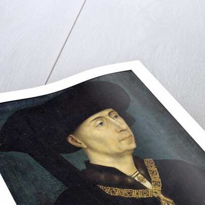 Portrait of Philip III of Burgundy called Philip the Good by Rogier van der Weyden