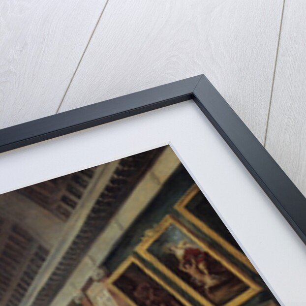 Design for the Grande Galerie in the Louvre by Hubert Robert