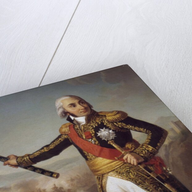Portrait of Jean Baptiste, Comte Jourdan by Eugene-Louis Charpentier