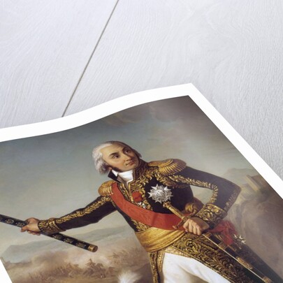 Portrait of Jean Baptiste, Comte Jourdan by Eugene-Louis Charpentier