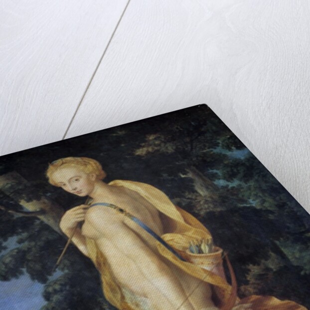 The goddess Diana the Huntress by Anonymous