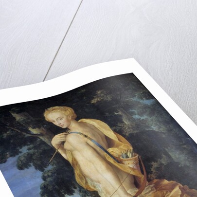 The goddess Diana the Huntress by Anonymous