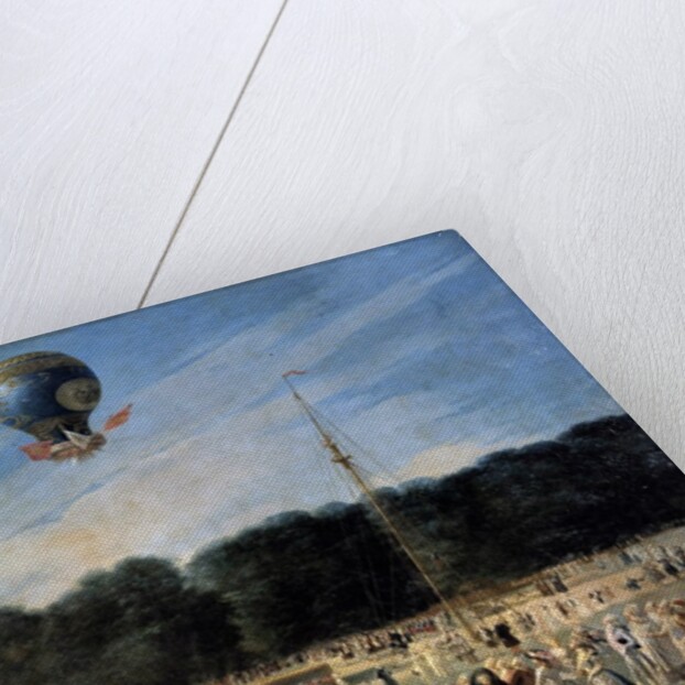 The Ascent of the Montgolfier Balloon at Aranjuez by Antonio Carnicero Mancio