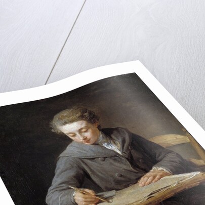 The Young Draughtsman, Portrait of Carle Vernet at the age of 14 by Nicolas Bernard Lepicie