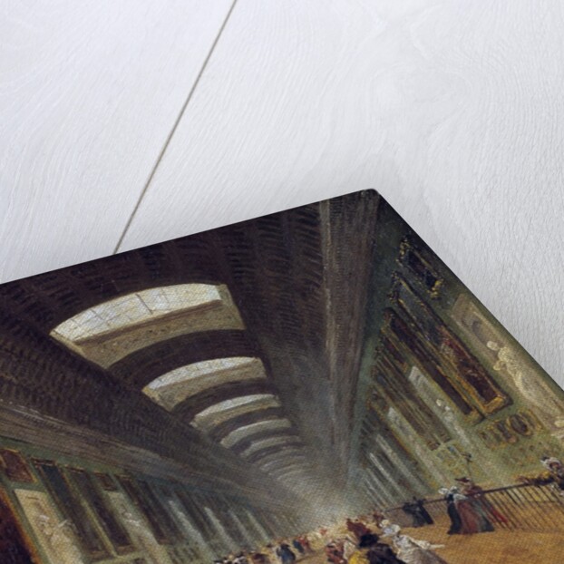 Project for the arrangement of the Grand Gallery of the Louvre by Hubert Robert