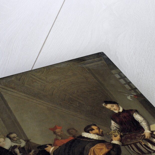 Don Pedro de Toledo kissing the sword of Henry IV in the Louvre by Jean Auguste Dominique Ingres