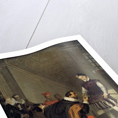 Don Pedro de Toledo kissing the sword of Henry IV in the Louvre by Jean Auguste Dominique Ingres