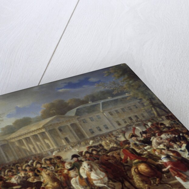 Entry of Napoleon I into Berlin by Charles Meynier