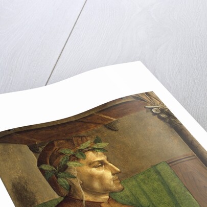 Portrait of Dante Alighieri by Juste De Gand