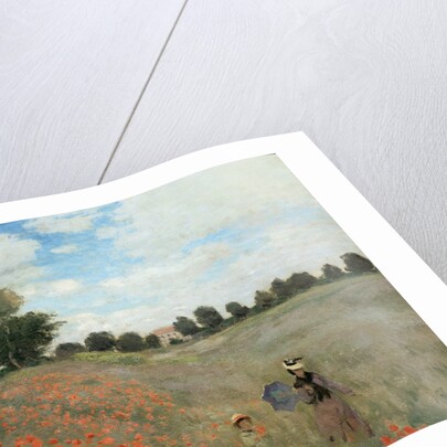 Poppy Field - by Claude Monet