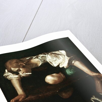 Narcissus by Michelangelo Merisi da Caravaggio