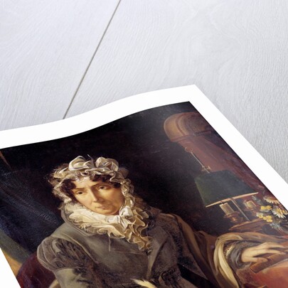 Portrait of Felicite Stephanie Ducrest by Louis Edouard Rioult