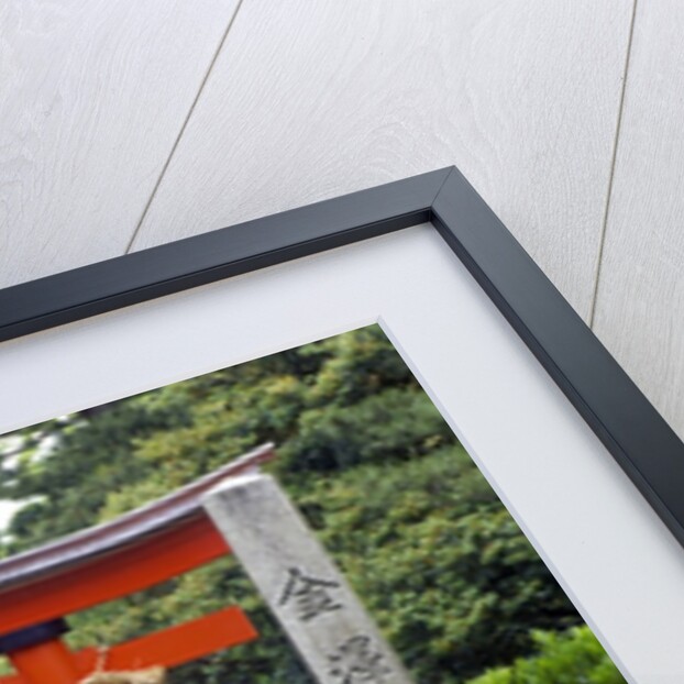 View of Torii Gate in Kenrokuen Garden, Kanazawa, Ishikawa Prefecture, Chubu Region, Honshu, Japan by Anonymous