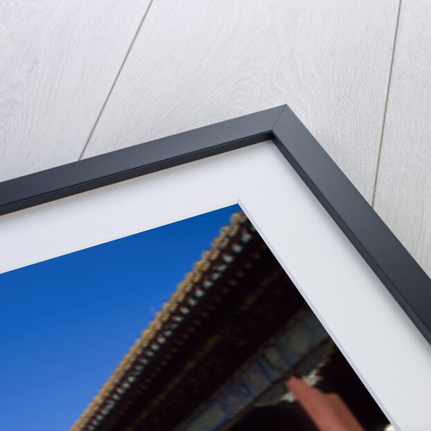 Guardian Lion at Forbidden City on Tiananmen Square, Imperial Palace, Beijing, Dongcheng District, China by Anonymous