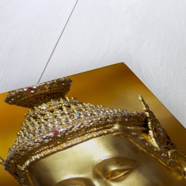 View of Kinnara Figure, Wat Phra Kaeo, Bangkok, Thailand by Anonymous