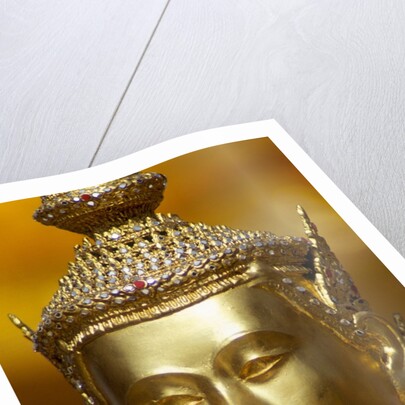 View of Kinnara Figure, Wat Phra Kaeo, Bangkok, Thailand by Anonymous