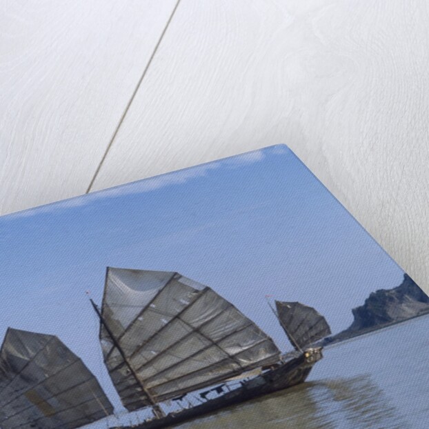Chinese Junk, South China Sea, China by Anonymous