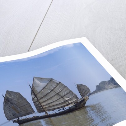 Chinese Junk, South China Sea, China by Anonymous