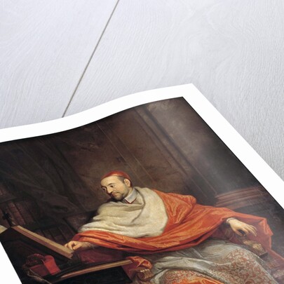 Portrait of Cardinal Pierre de Berulle by Philippe de Champaigne