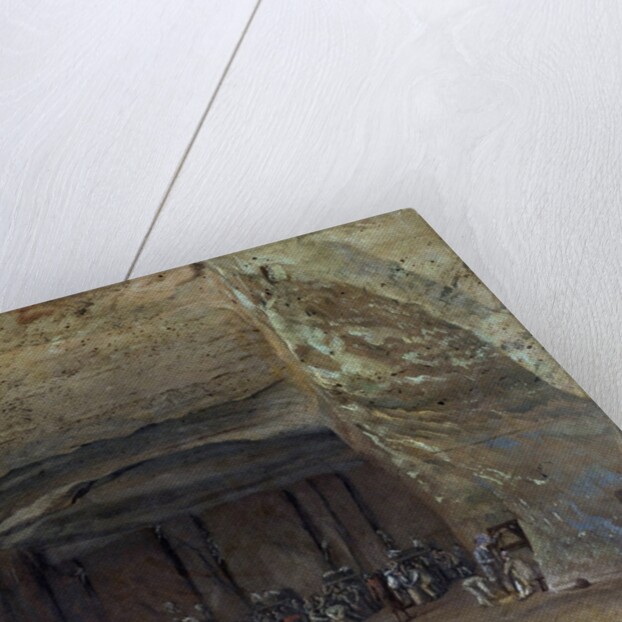 Cave used as warehouse for salt in Dieppedalle by Jean-Pierre Houel