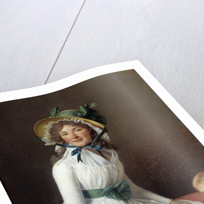 Portrait of Madame Seriziat by Jacques Louis David