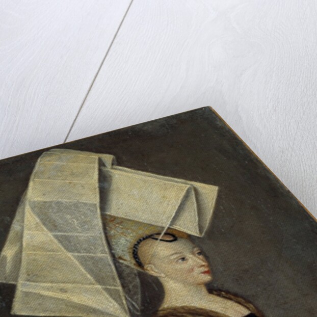 Portrait of Macee Leodepard, wife of the French trader Jacques Coeur by Anonymous