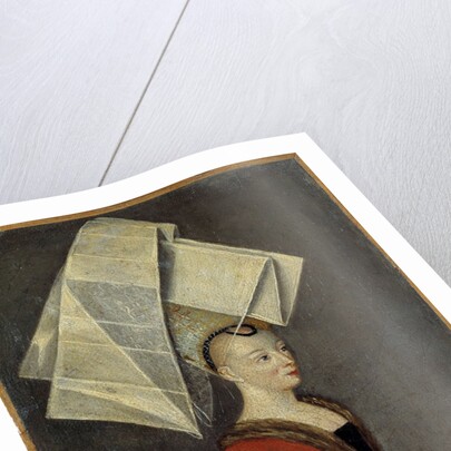 Portrait of Macee Leodepard, wife of the French trader Jacques Coeur by Anonymous