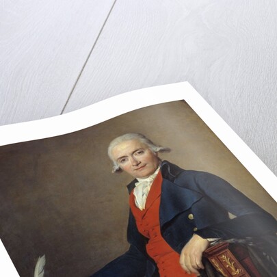 Portrait of Gaspard Meyer by Jacques Louis David