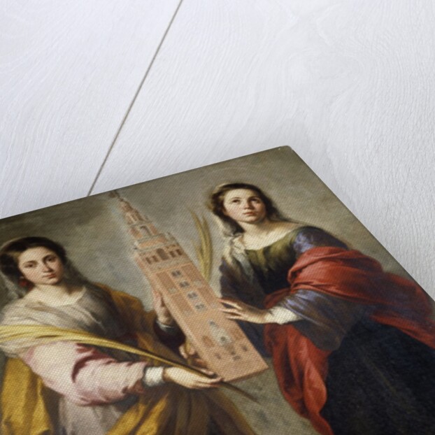 Saints Justa and Rufina, patronesses of Sevilla by Bartolome Esteban Murillo