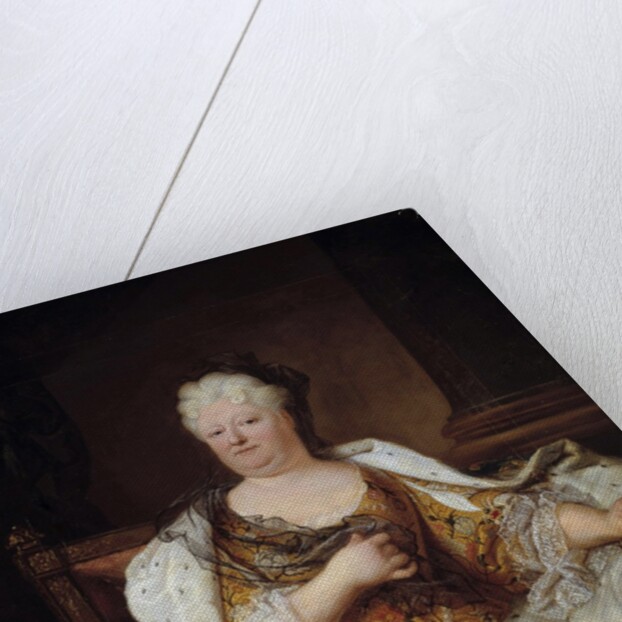 Portrait of Elizabeth Charlotte of Bavaria, Princess Palatine by Hyacinthe Rigaud