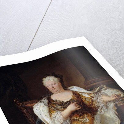 Portrait of Elizabeth Charlotte of Bavaria, Princess Palatine by Hyacinthe Rigaud