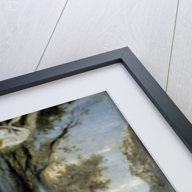 The Greek poet Hesiod and the Muses by Gustave Moreau