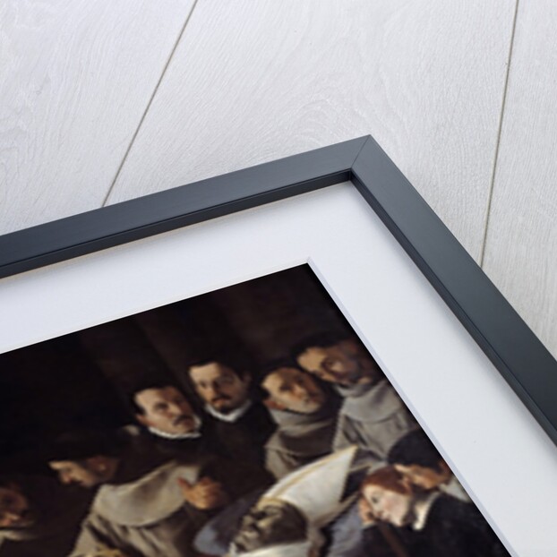 Exposure of the body of Saint Bonaventure by Francisco de Zurbaran